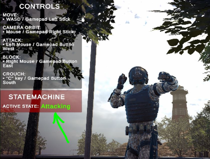 State Machine: Dynamic Game Object Behavior System - Leonardo Carrion Jr